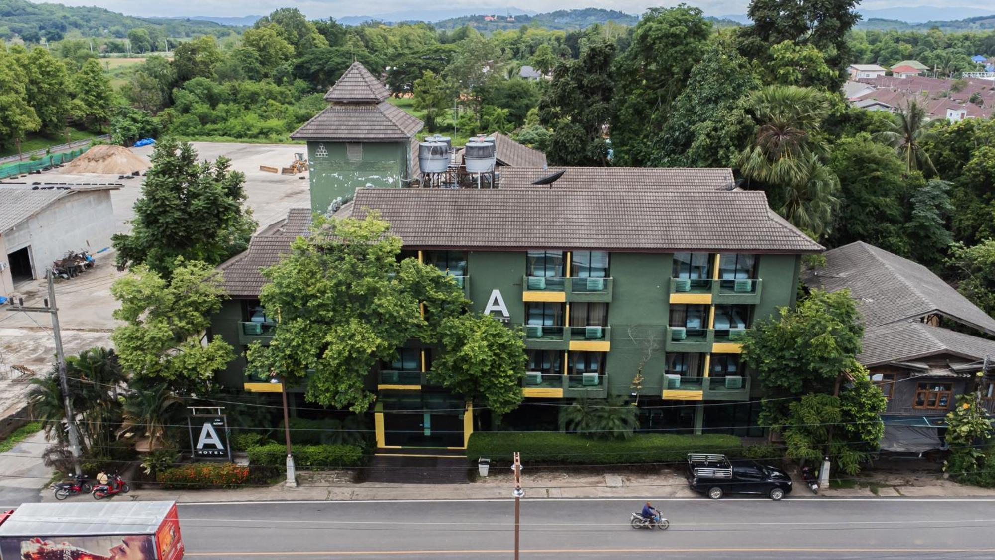 A Hotel Budget Chiang Saen Exterior foto
